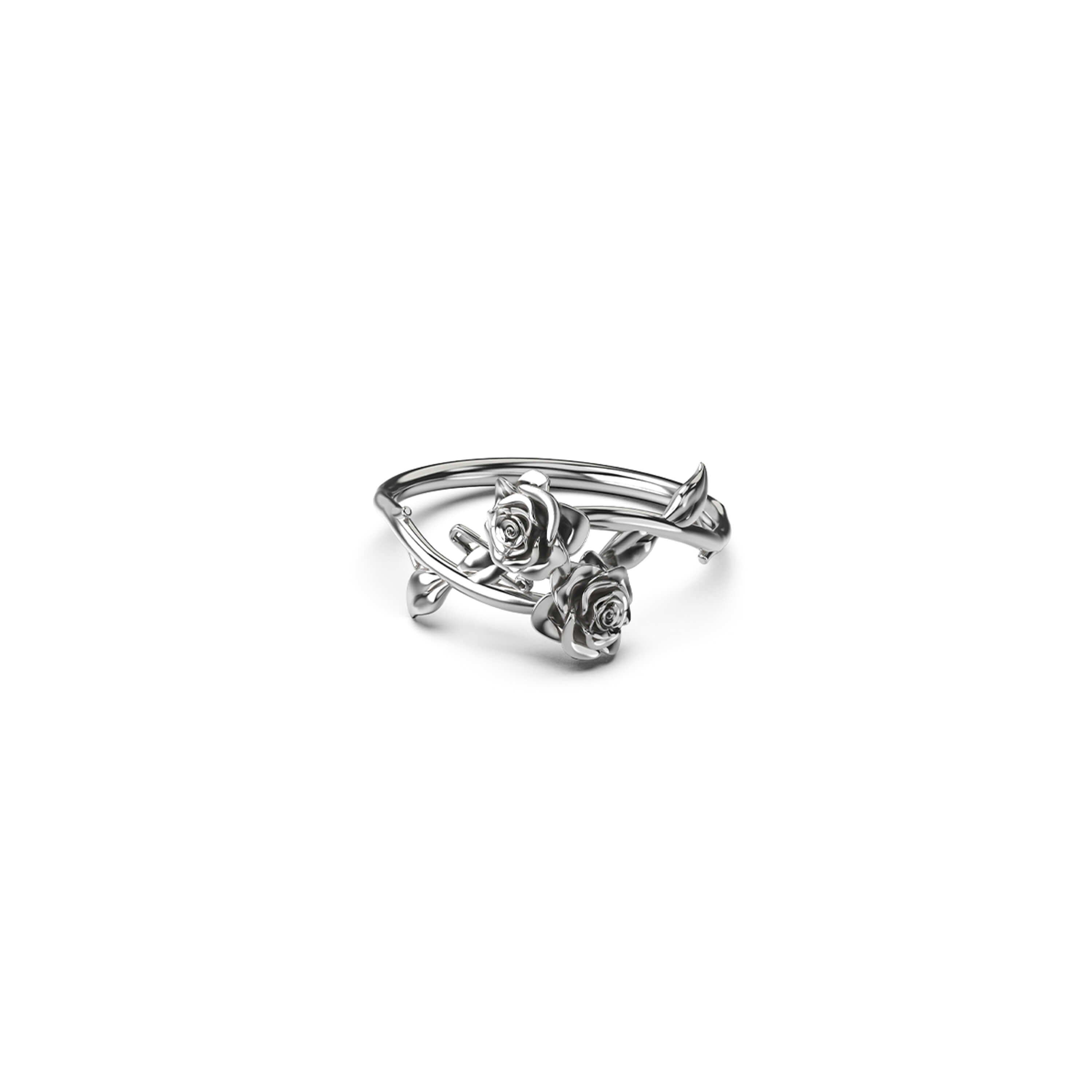 Stolen Girlfriends Club Rose Wrap Ring - Sterling Silver – Walker