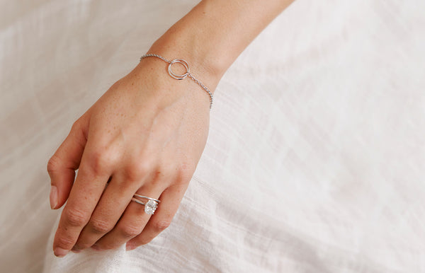 Sterling Silver Entwined Bracelet