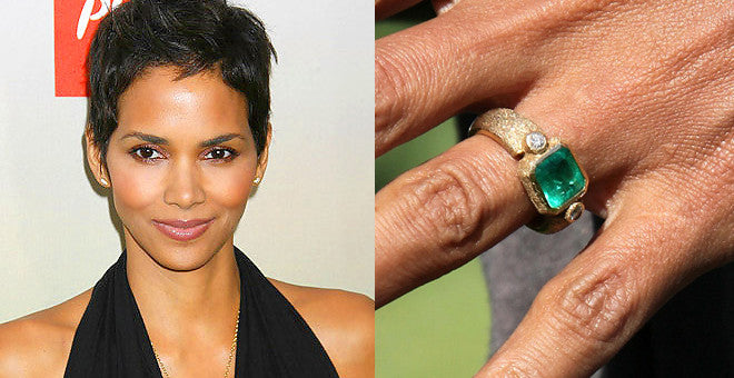 Halle Berry engagement ring