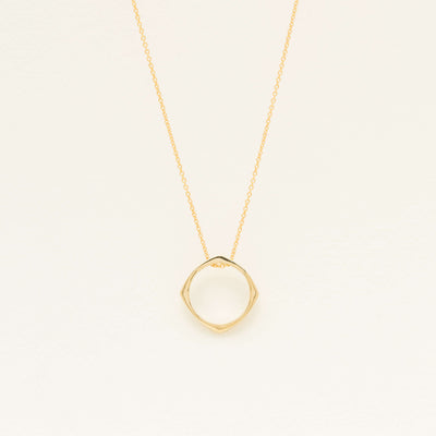 9ct Yellow Gold Eos Pendant - Necklace - Walker & Hall