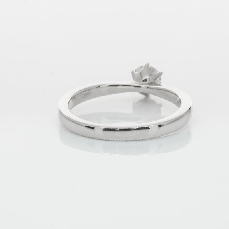 18ct White Gold .53ct Diamond Nova Ring-Ring-Walker & Hall