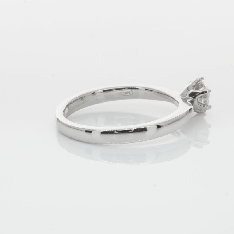 18ct White Gold .53ct Diamond Nova Ring-Ring-Walker & Hall