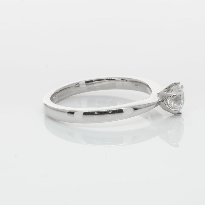 18ct White Gold .53ct Diamond Nova Ring-Ring-Walker & Hall