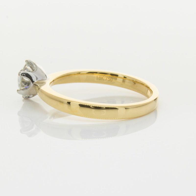 18ct Yellow Gold 1.00ct Diamond Nova Ring-Ring-Walker & Hall