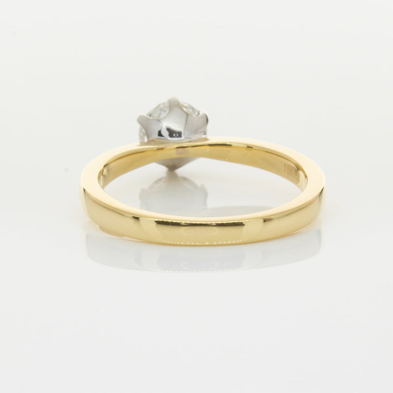 18ct Yellow Gold 1.00ct Diamond Nova Ring-Ring-Walker & Hall