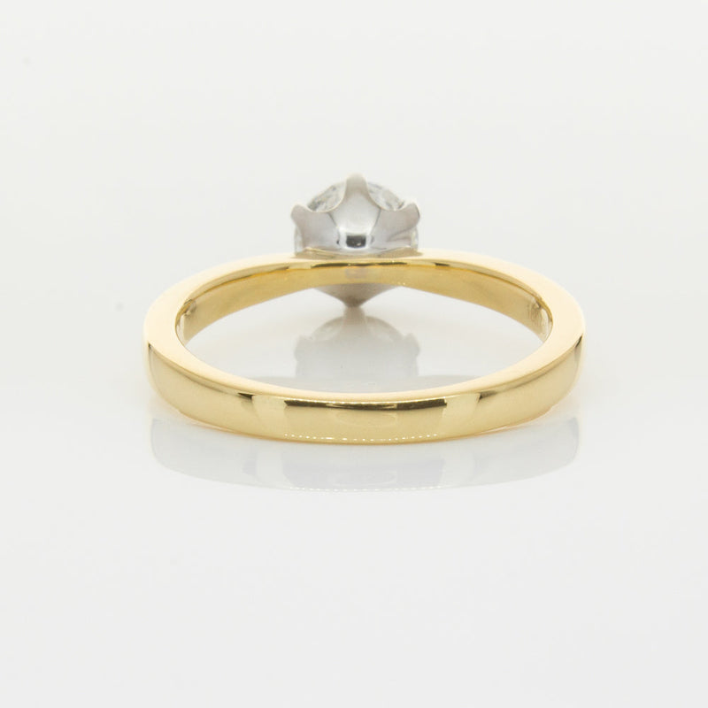 18ct Yellow Gold 1.00ct Diamond Nova Ring-Ring-Walker & Hall