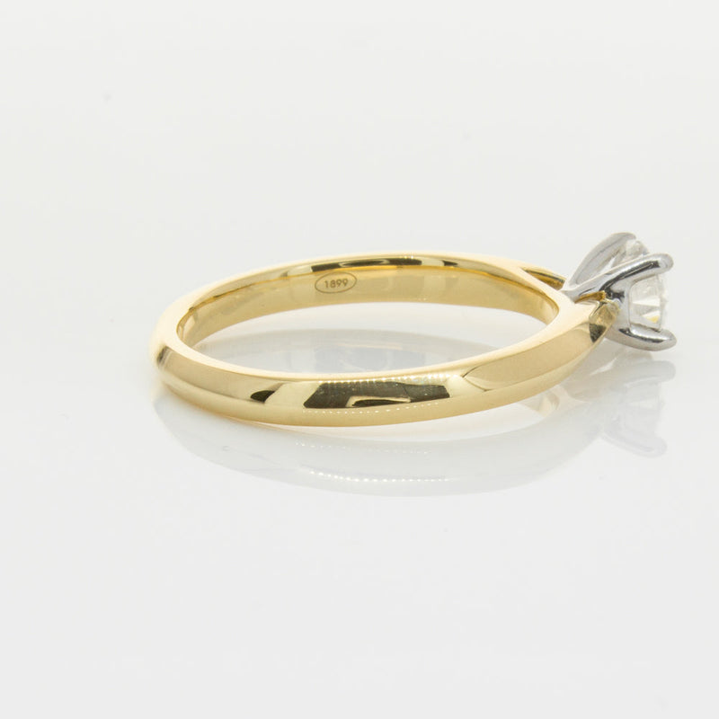 18ct Yellow Gold .50ct Diamond Venetian Ring-Ring-Walker & Hall