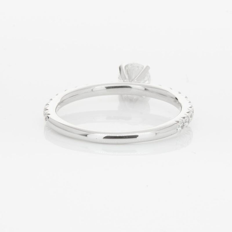 18ct White Gold .51ct Diamond Comet Ring-Ring-Walker & Hall