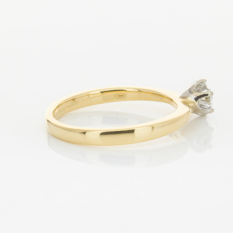 18ct Yellow Gold .51ct Diamond Nova Ring-Ring-Walker & Hall