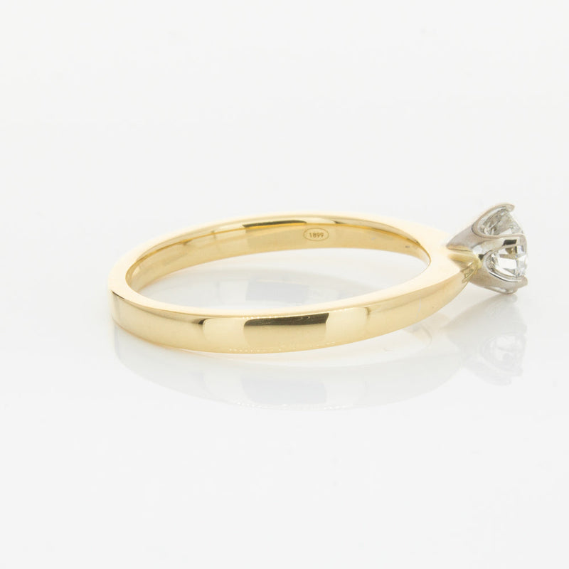 18ct Yellow Gold .51ct Diamond Nova Ring-Ring-Walker & Hall