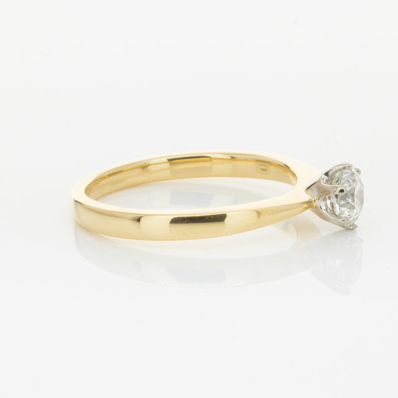 18ct Yellow Gold .51ct Diamond Nova Ring-Ring-Walker & Hall