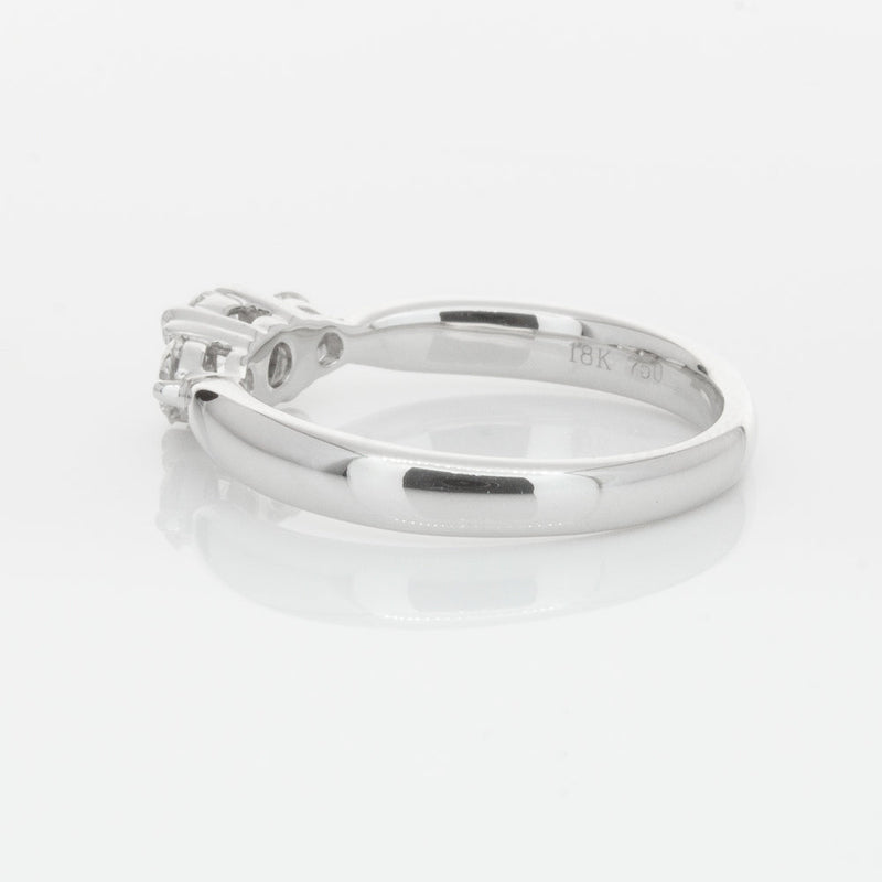 18ct White Gold .40ct Diamond Elysian Ring-Ring-Walker & Hall