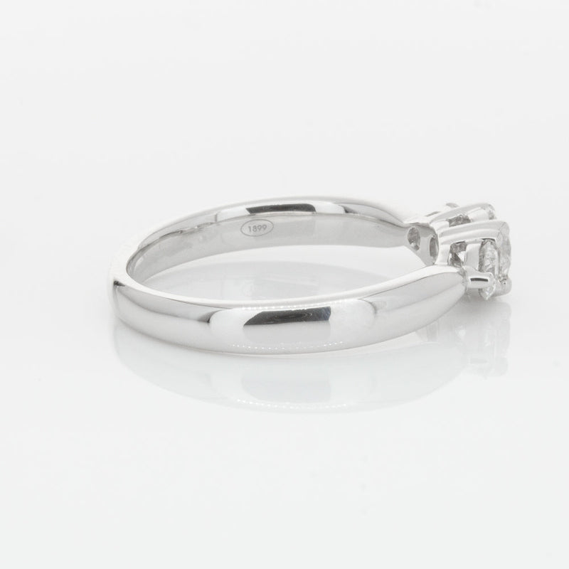 18ct White Gold .40ct Diamond Elysian Ring-Ring-Walker & Hall