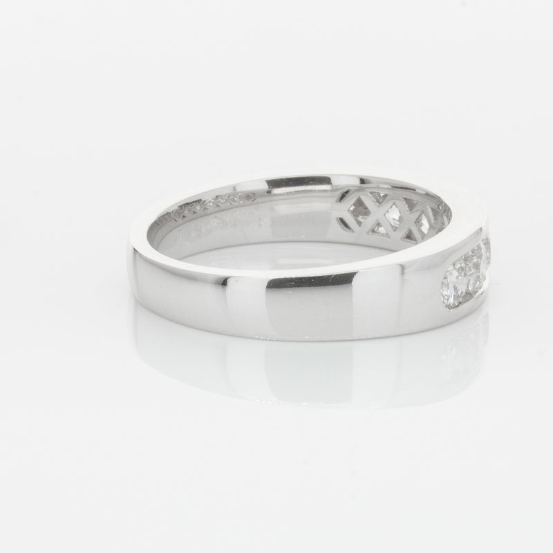18ct White Gold 1.00ct Diamond Tigris Ring-Ring-Walker & Hall