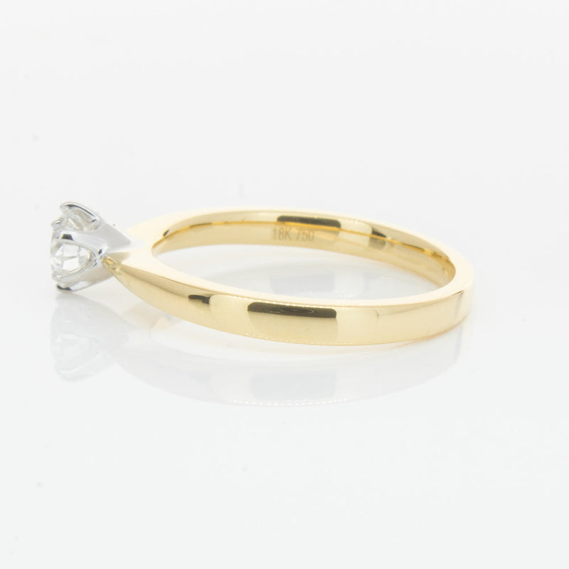 18ct Yellow Gold .40ct Diamond Nova Ring-Ring-Walker & Hall