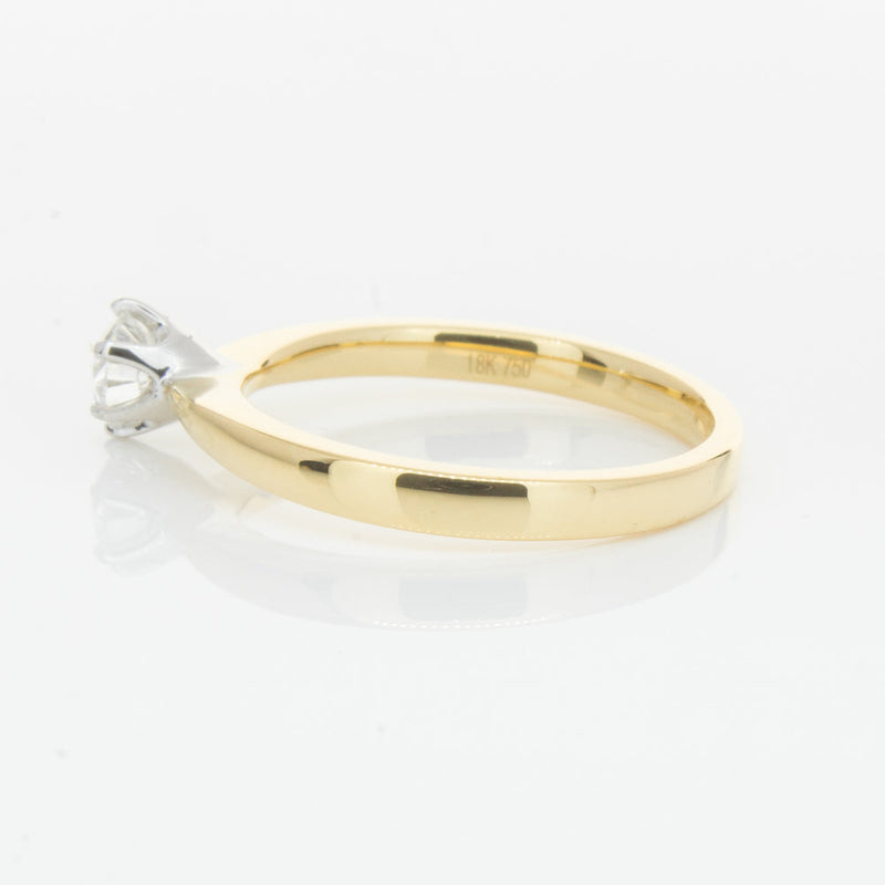 18ct Yellow Gold .40ct Diamond Nova Ring-Ring-Walker & Hall