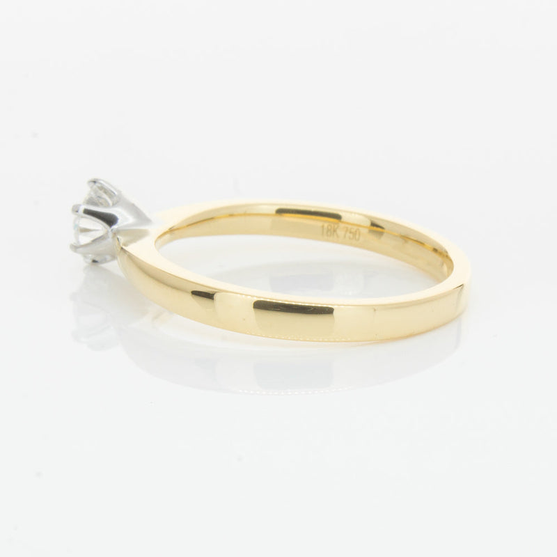 18ct Yellow Gold .40ct Diamond Nova Ring-Ring-Walker & Hall