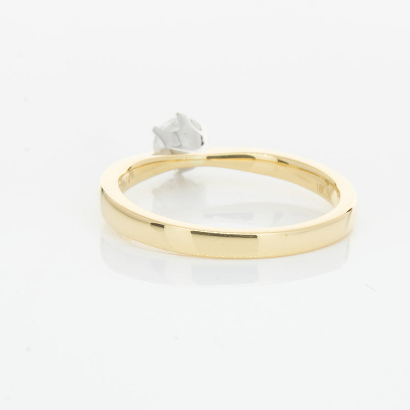 18ct Yellow Gold .40ct Diamond Nova Ring-Ring-Walker & Hall