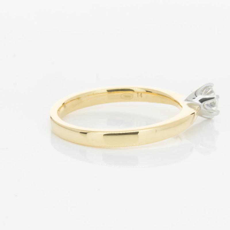 18ct Yellow Gold .40ct Diamond Nova Ring-Ring-Walker & Hall