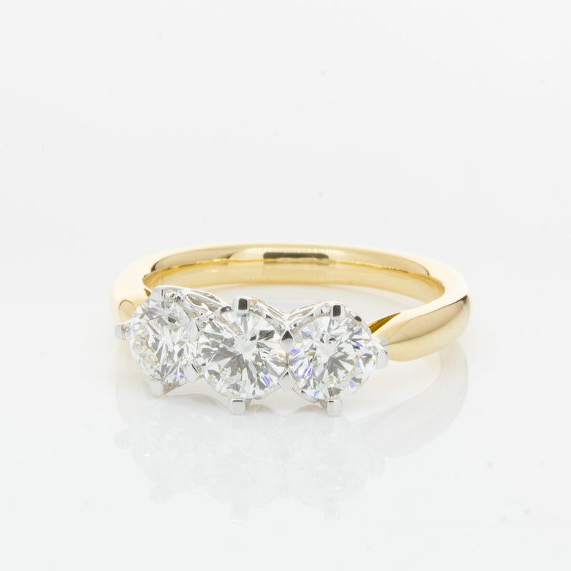 18ct Yellow Gold 1.26ct Diamond Coronado Ring-Ring-Walker & Hall