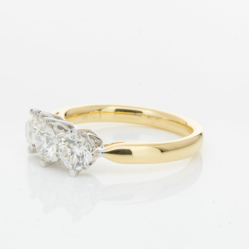 18ct Yellow Gold 1.26ct Diamond Coronado Ring-Ring-Walker & Hall