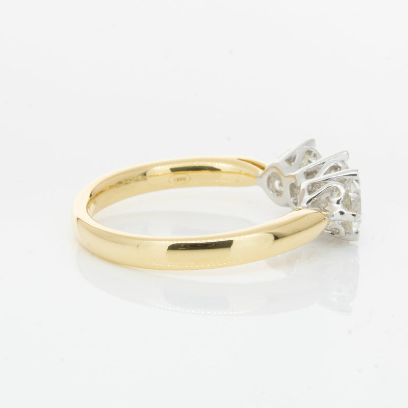 18ct Yellow Gold 1.26ct Diamond Coronado Ring-Ring-Walker & Hall