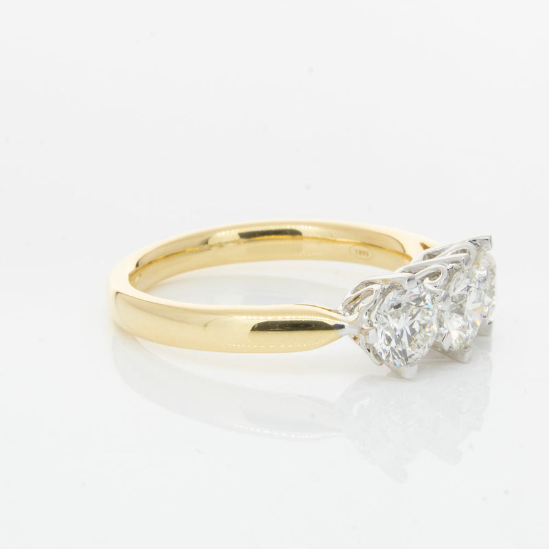 18ct Yellow Gold 1.26ct Diamond Coronado Ring-Ring-Walker & Hall
