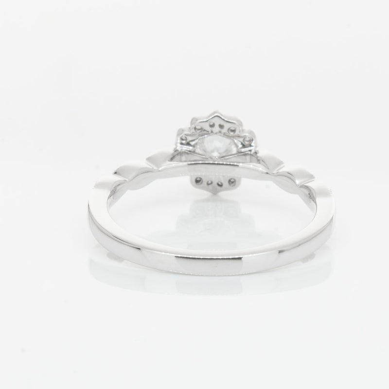 18ct White Gold .30ct Diamond Paramount Ring-Ring-Walker & Hall