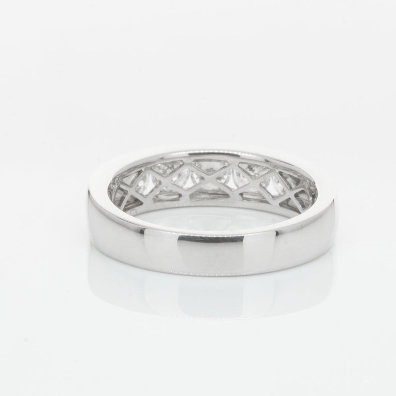 18ct White Gold 1.01ct Diamond Loire Ring-Ring-Walker & Hall
