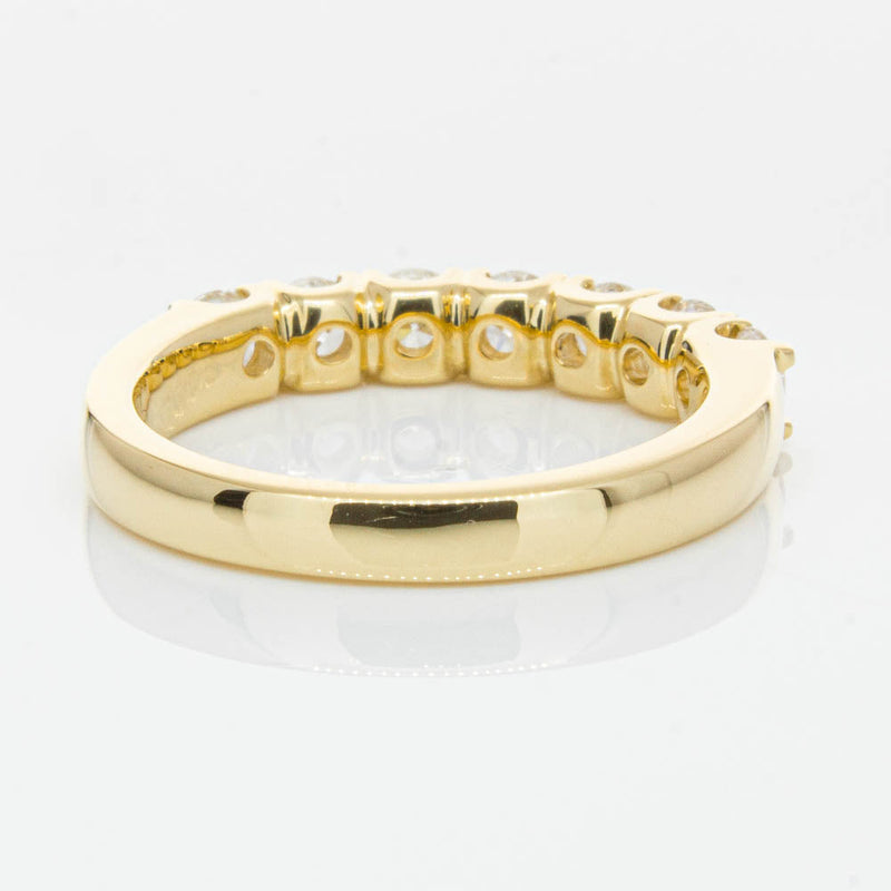 18ct Yellow Gold 1.00ct Diamond Rialto Ring-Ring-Walker & Hall