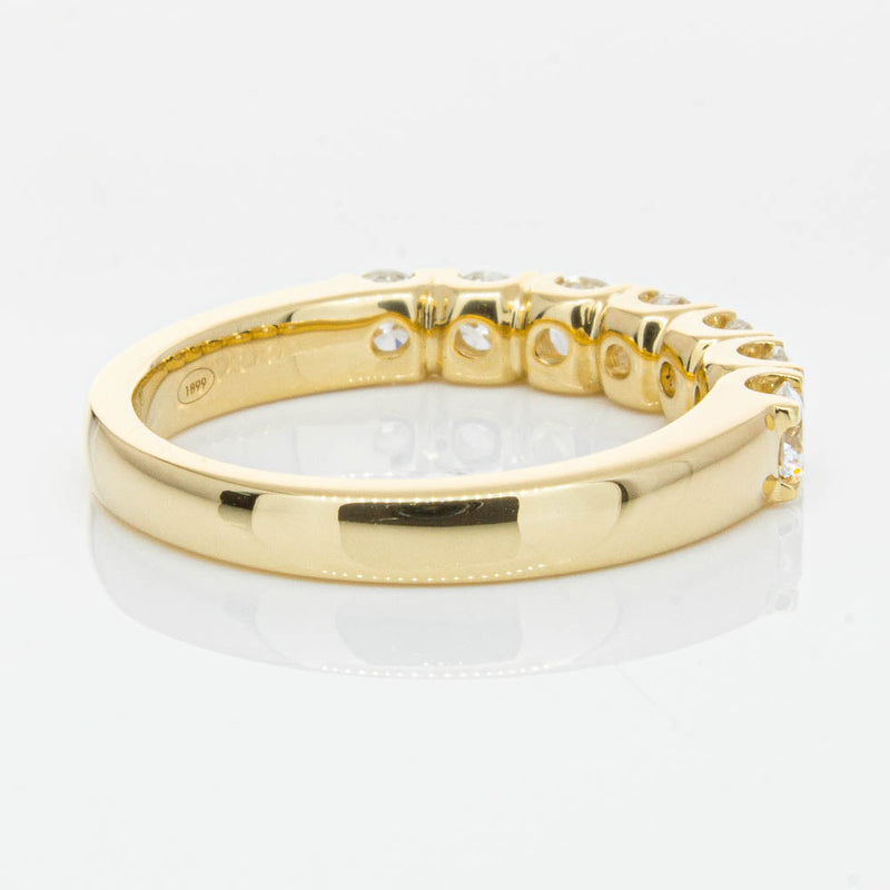 18ct Yellow Gold 1.00ct Diamond Rialto Ring-Ring-Walker & Hall