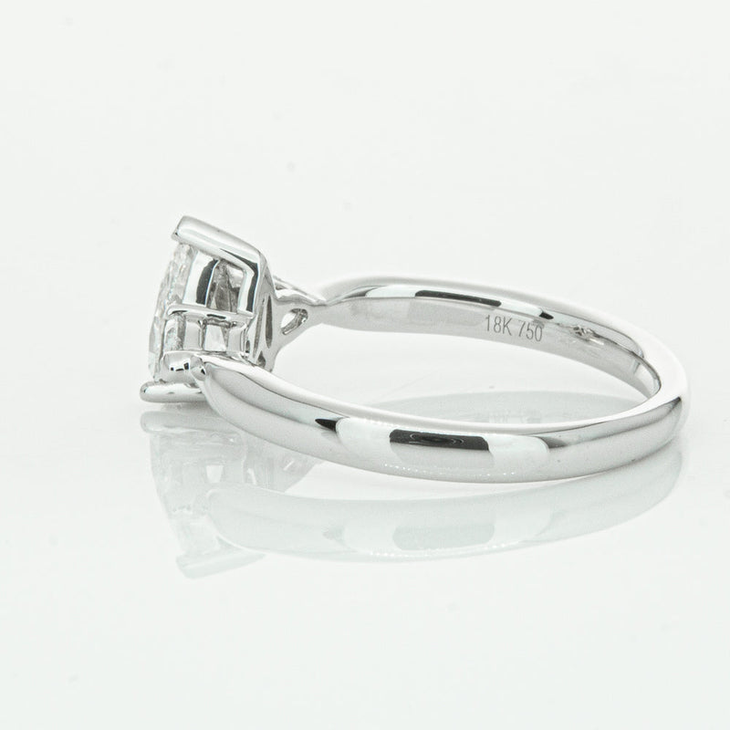 18ct White Gold .70ct Pear Cut Diamond Ayla Ring-Ring-Walker & Hall