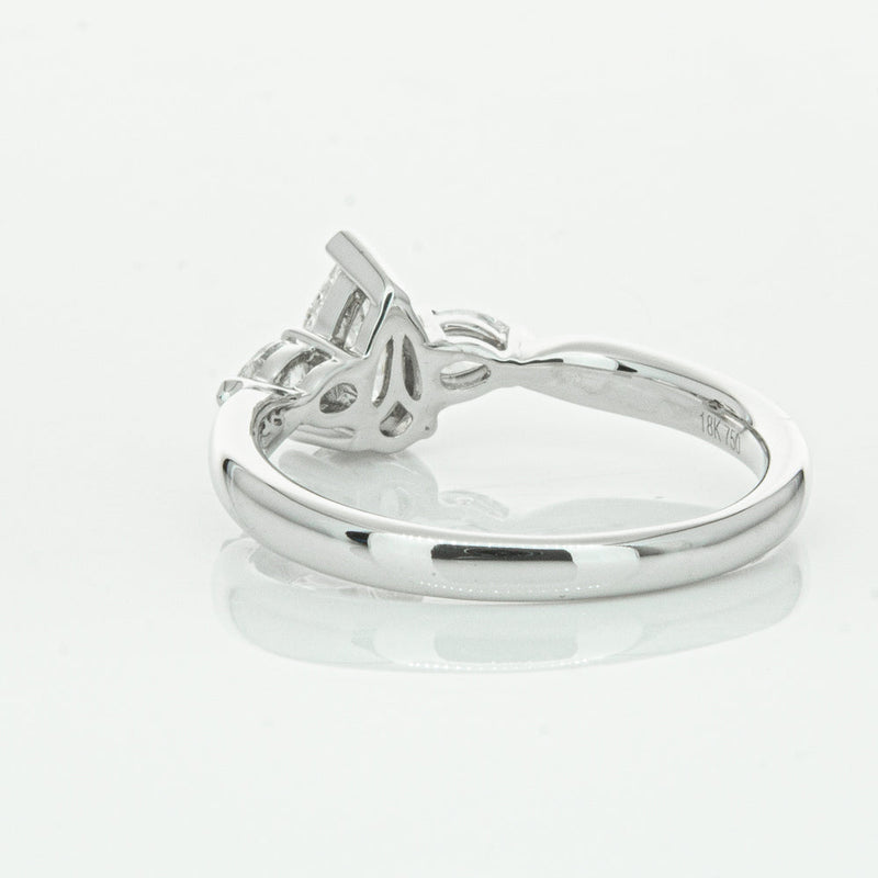 18ct White Gold .70ct Pear Cut Diamond Ayla Ring-Ring-Walker & Hall