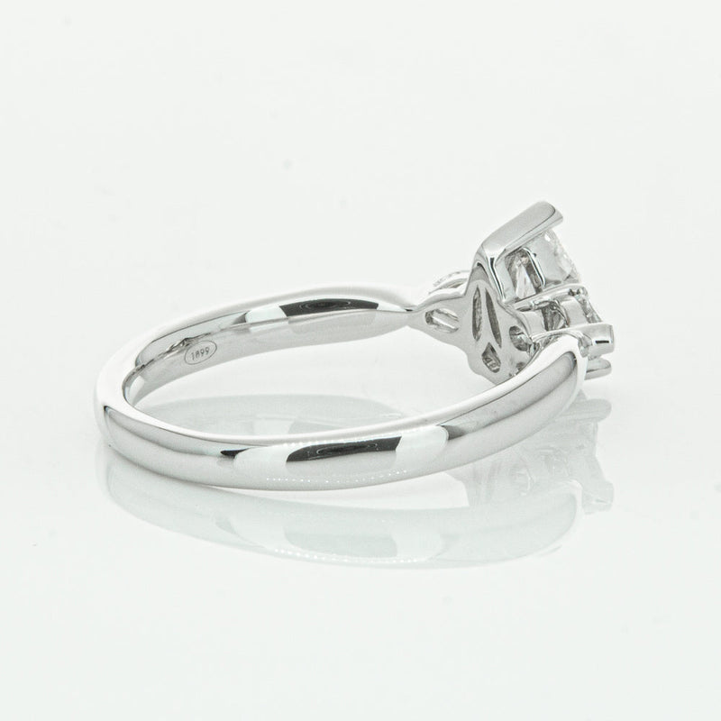 18ct White Gold .70ct Pear Cut Diamond Ayla Ring-Ring-Walker & Hall