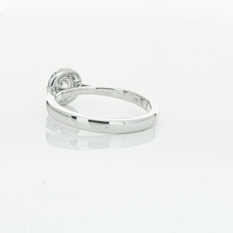 18ct White Gold .41ct Diamond Nina Ring-Ring-Walker & Hall