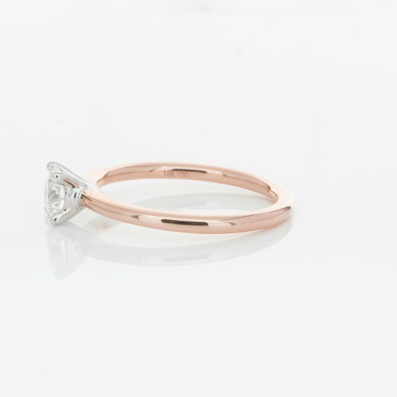 18ct Rose Gold .50ct Diamond Melba Ring-Ring-Walker & Hall