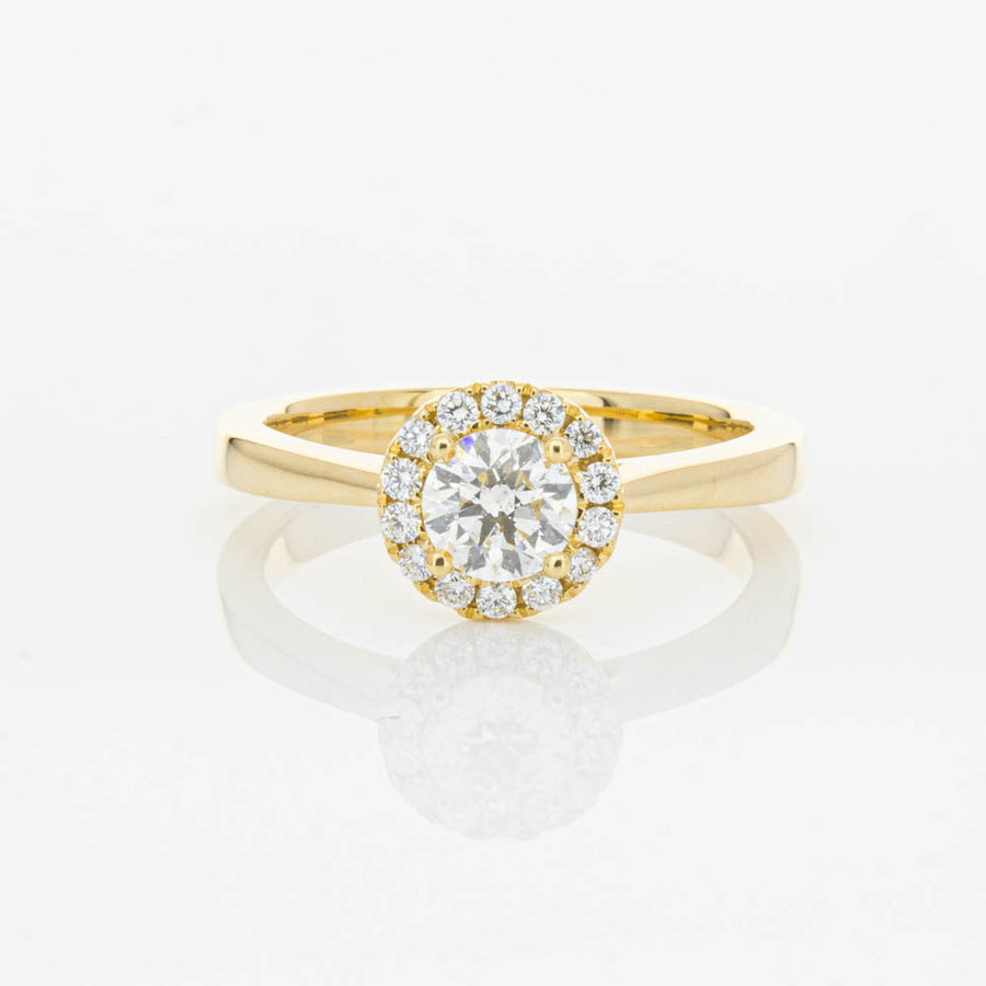 18ct Yellow Gold .51ct Diamond Nina Ring - Ring - Walker & Hall