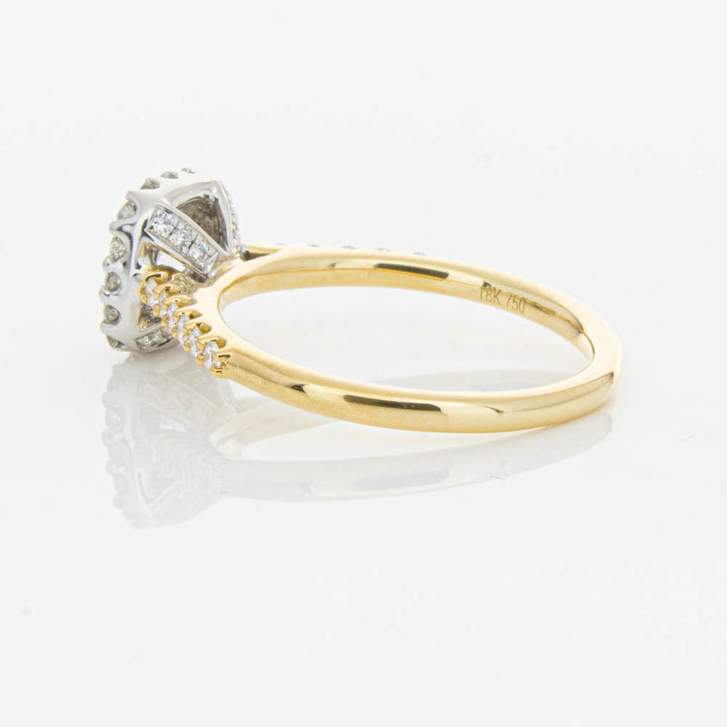 18ct Yellow Gold .50ct Diamond Manhattan Ring-Ring-Walker & Hall