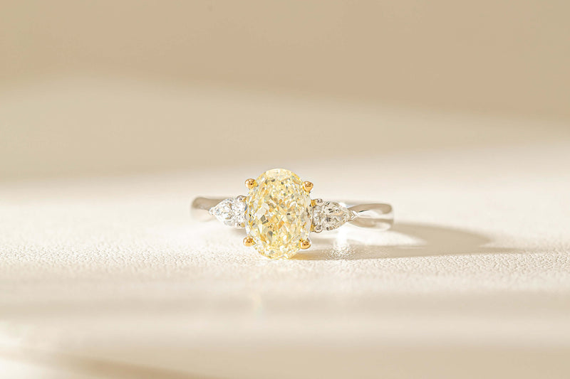 Yellow Diamond Ayla Ring