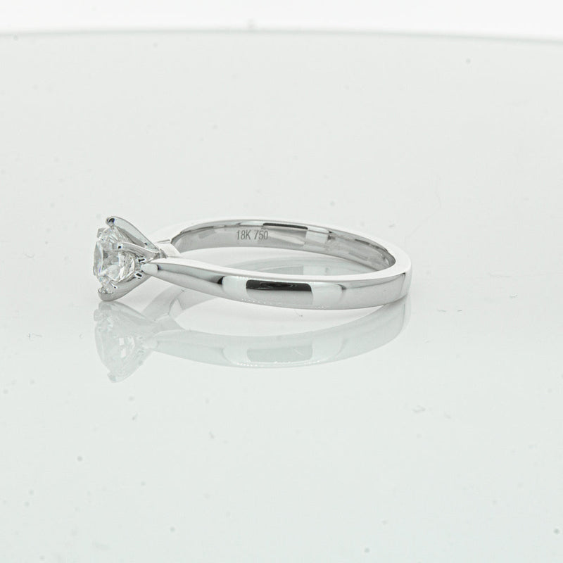 18ct White Gold .50ct Diamond Capri Ring-Ring-Walker & Hall