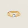 Deja Vu 18ct Yellow Gold .33ct Diamond Ring - Ring - Walker & Hall