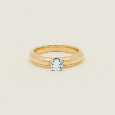 Deja Vu 18ct Yellow Gold .33ct Diamond Ring - Ring - Walker & Hall