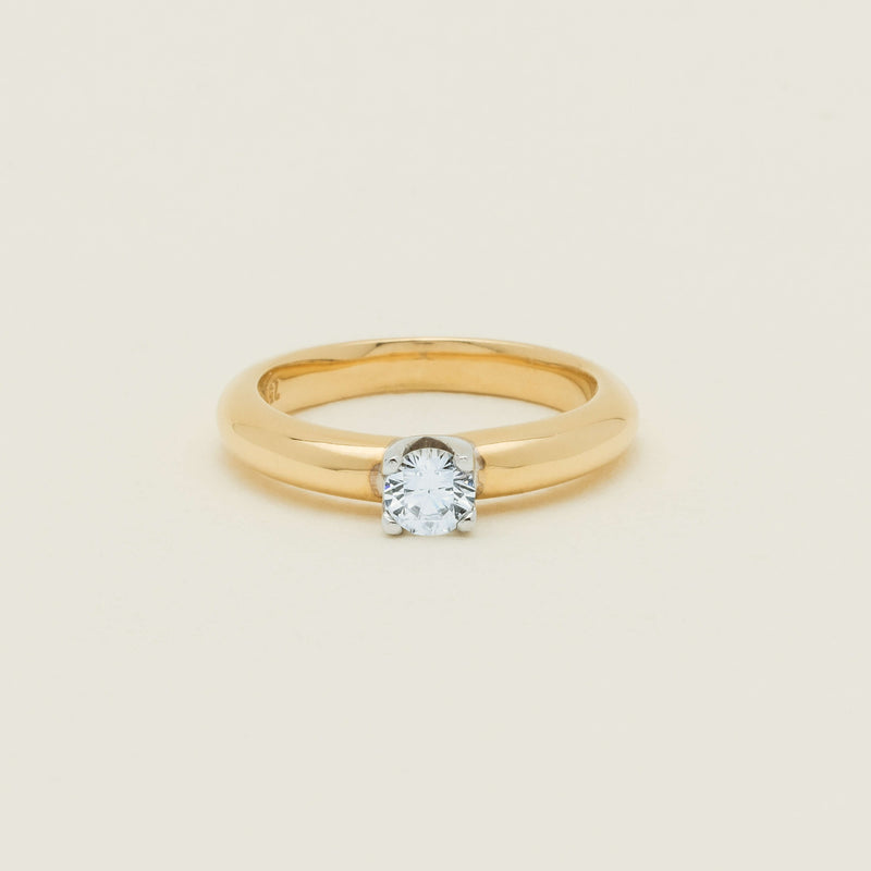 Deja Vu 18ct Yellow Gold .33ct Diamond Ring - Ring - Walker & Hall