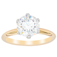 18ct Yellow Gold 2.00ct Diamond Cosmopolitan Ring - Ring - Walker & Hall