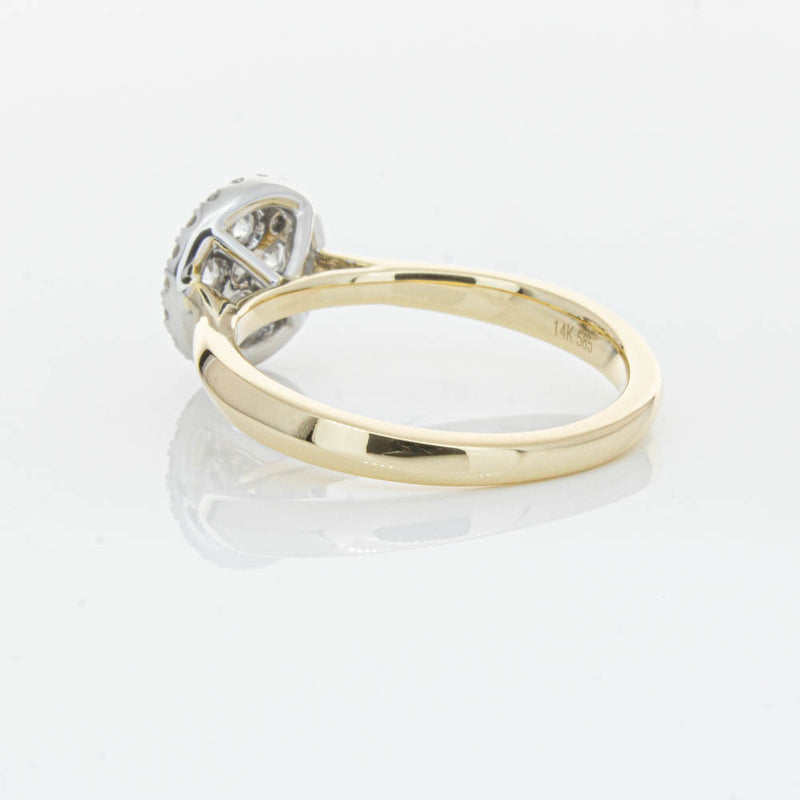 14ct Yellow Gold Diamond Saturn Ring-Ring-Walker & Hall