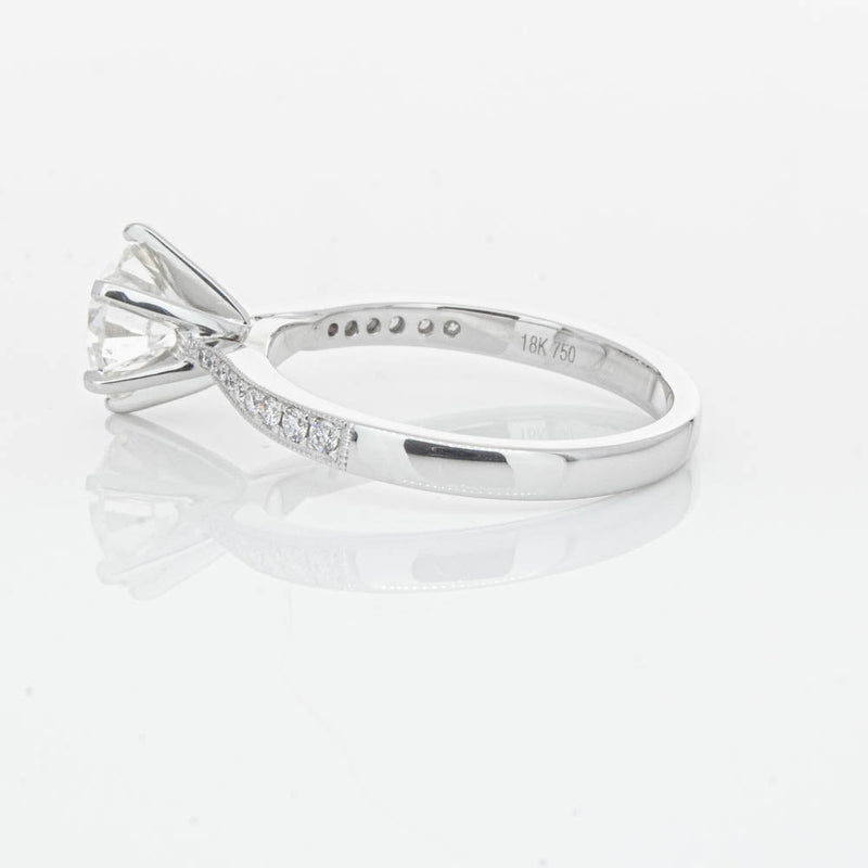 18ct White Gold 1.50ct Diamond Zenith Ring-Ring-Walker & Hall