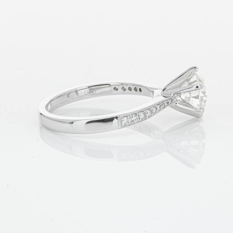 18ct White Gold 1.50ct Diamond Zenith Ring-Ring-Walker & Hall