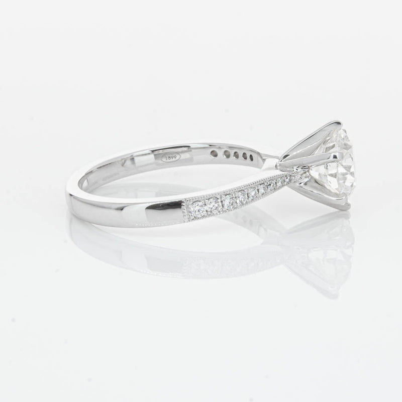 18ct White Gold 1.50ct Diamond Zenith Ring-Ring-Walker & Hall