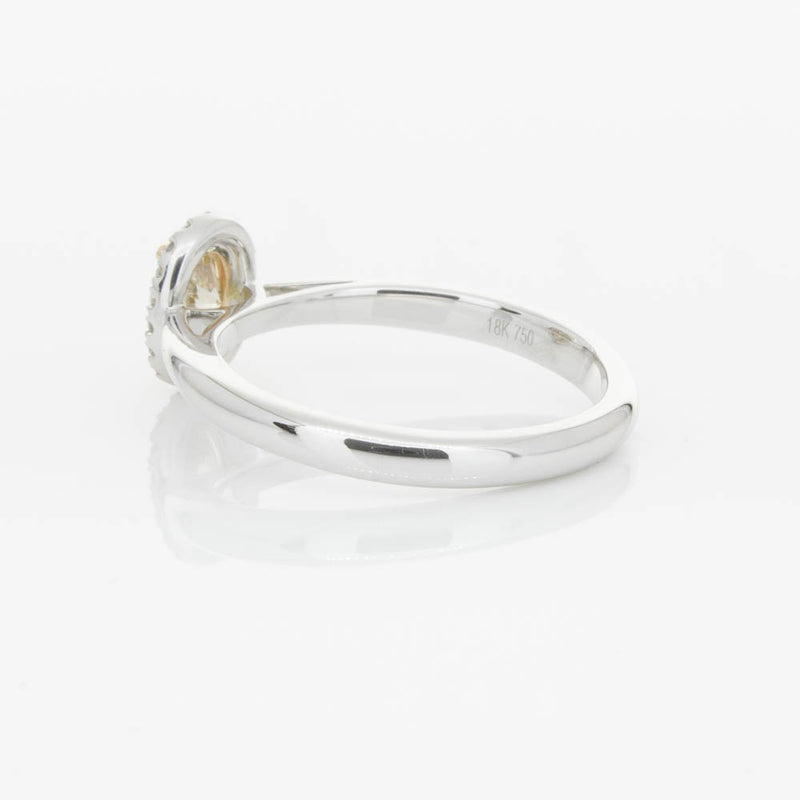 18ct White Gold .51ct Mocha Diamond Nina Ring-Ring-Walker & Hall