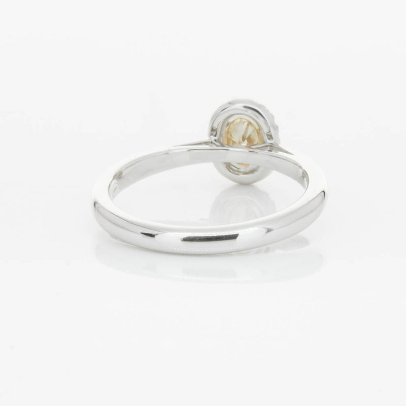 18ct White Gold .51ct Mocha Diamond Nina Ring-Ring-Walker & Hall
